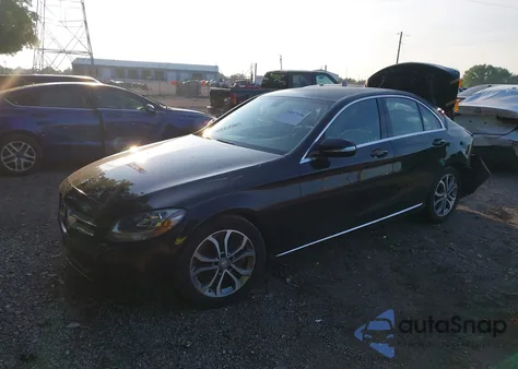 2015 Mercedes-Benz C 300 Luxury/Sport from USA, damaged, VIN 55SWF4JB4FU092156